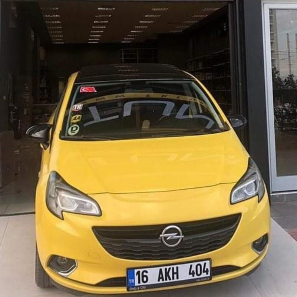 Sts Oto Aksesuar Opel Corsa E 2014-2019 Batman Yarasa Ayna Kapağı Piano Black Abs Plastik - 2
