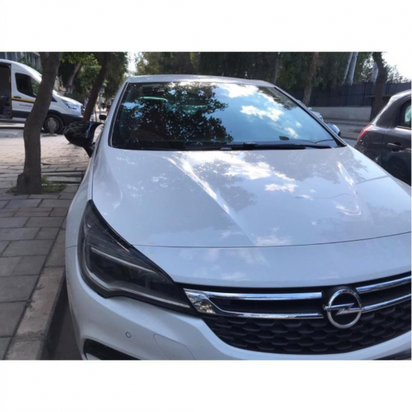 Sts Oto Aksesuar Opel Astra K Batman Yarasa Ayna Kapağı Piano Black Abs Plastik - 4