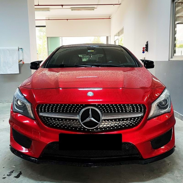 Sts Oto Aksesuar Mercedes Benz Cla W117 2013-2017 Batman Yarasa Ayna Kapağı Piano Black Abs Plastik - 3