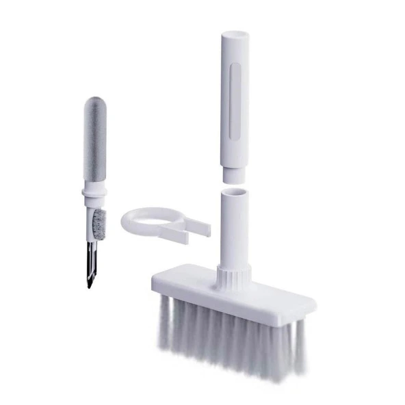 5 Fonksiyonlu Profesyonel Klavye Airports Kamera Kulaklık Temizleme Kiti Gamer  Temizlik Seti - 6