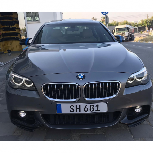 Sts Oto Aksesuar F10 Lcı 2013-2016 Makyajlı Kasa Batman Yarasa Ayna Kapağı Piano Black Abs Plastik