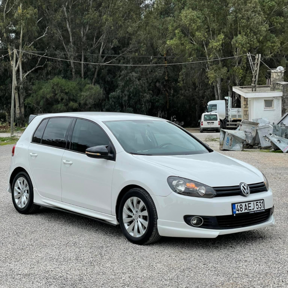 Sts Oto Aksesuar  Golf 6 2008-2012 Batman Yarasa Ayna Kapağı Piano Black Abs Plastik - 3