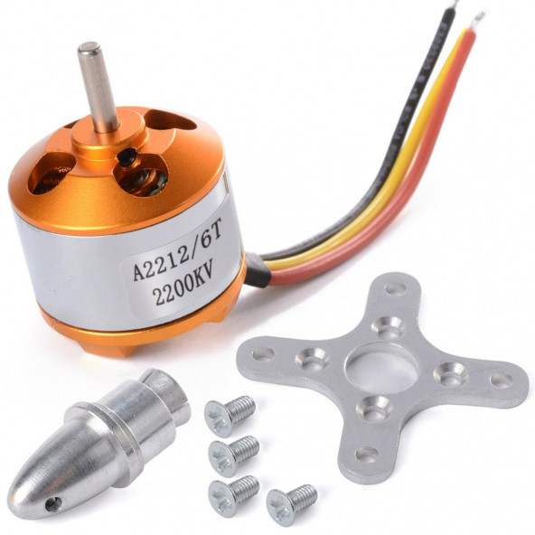 A2212 2200Kv Fırçasız Motor