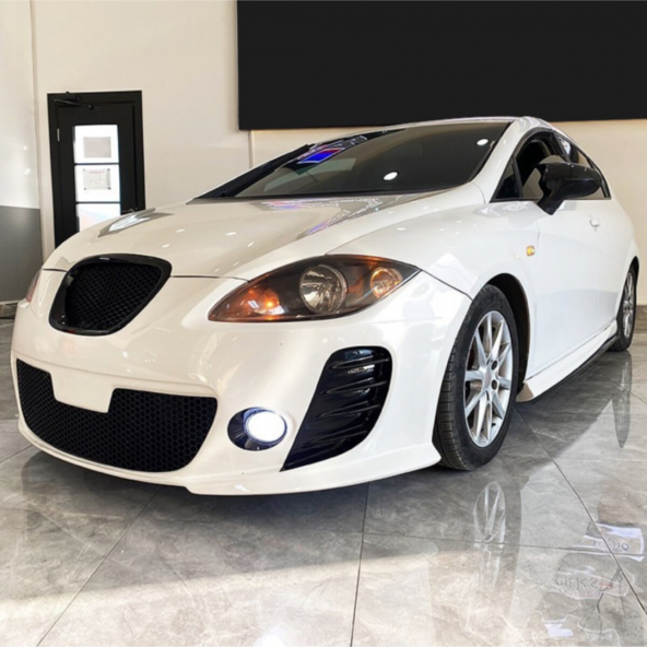 Sts Oto Aksesuar Seat Leon Mk2 Batman Yarasa Ayna Kapağı Piano Black Abs Plastik - 3