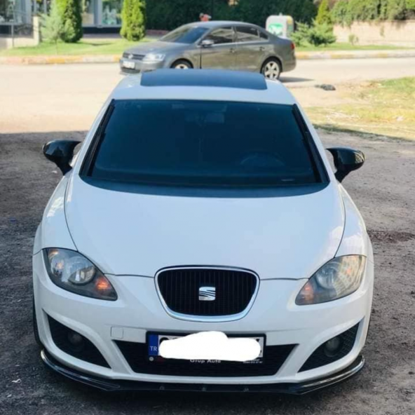 Sts Oto Aksesuar Seat Leon Mk2 Batman Yarasa Ayna Kapağı Piano Black Abs Plastik - 4