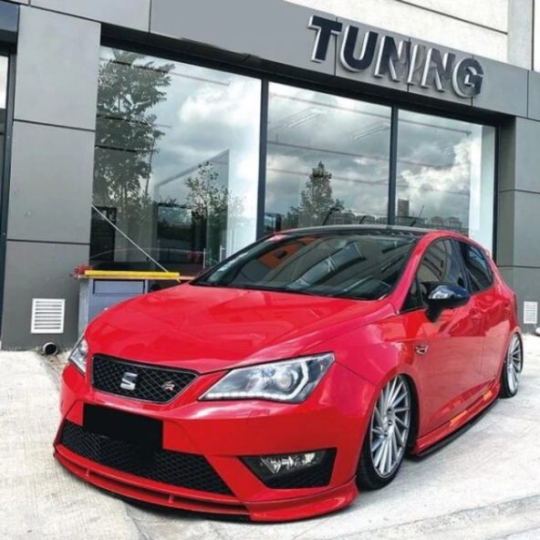 Sts Oto Aksesuar Seat Ibiza Mk4 2009-2017 Batman Yarasa Ayna Kapağı Piano Black Abs Plastik - 2