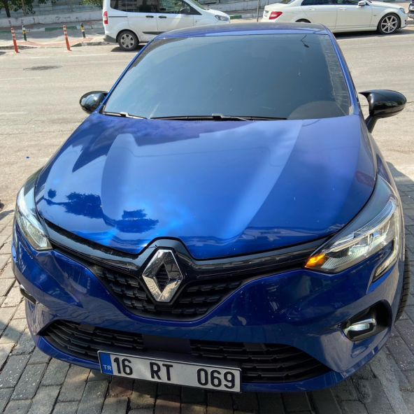 Sts Oto Aksesuar Renault Clio 5 2019 Sonrası Batman Yarasa Ayna Kapağı Piano Black Abs Plastik - 5