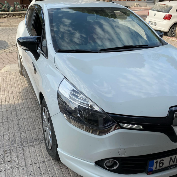 Sts Oto Aksesuar Renault Clio 4 Batman Yarasa Ayna Kapağı Piano Black Abs Plastik - 2