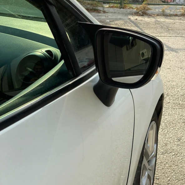Sts Oto Aksesuar Renault Captur 2013-2017 Batman Yarasa Ayna Kapağı Piano Black Abs Plastik