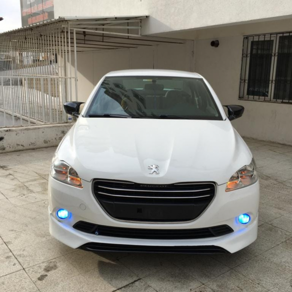 Sts Oto Aksesuar Peugeot 301 2012-2019 Batman Yarasa Ayna Kapağı Piano Black Abs Plastik - 2