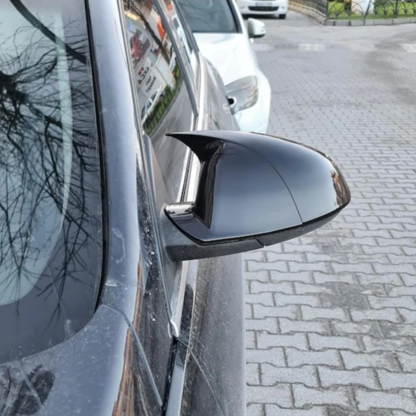 Sts Oto Aksesuar Opel Insignia A 2008-2017 Batman Yarasa Ayna Kapağı Piano Black Abs Plastik