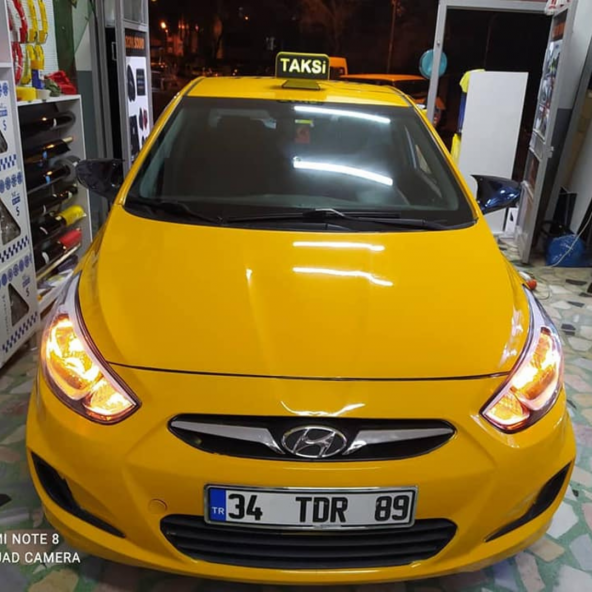 Sts Oto Aksesuar Hyundai Accent Blue  Batman Yarasa Ayna Kapağı Piano Black Abs Plastik - 2