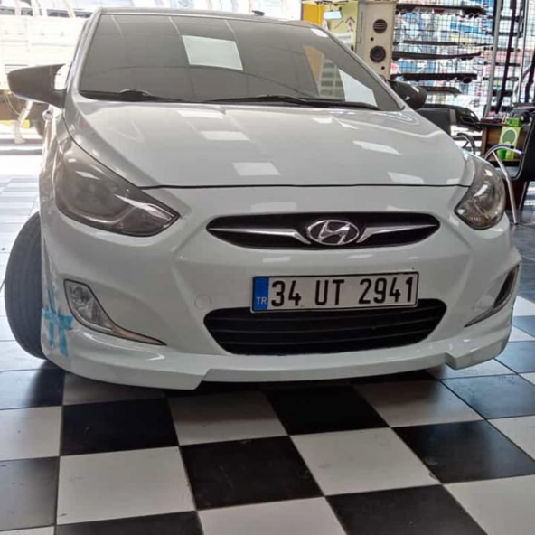 Sts Oto Aksesuar Hyundai Accent Blue  Batman Yarasa Ayna Kapağı Piano Black Abs Plastik - 4