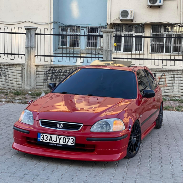 Sts Oto Aksesuar Honda Civic Ies Ek 1996-2000 Batman Yarasa Ayna Kapağı