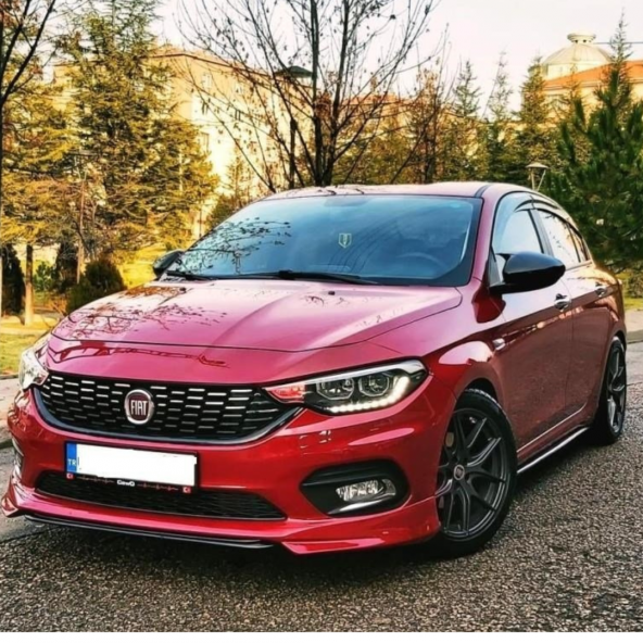 Sts Oto Aksesuar Fiat Egea Yarasa Ayna Kapağı Piano Black Tüm Modeller için Uyumludur - 7