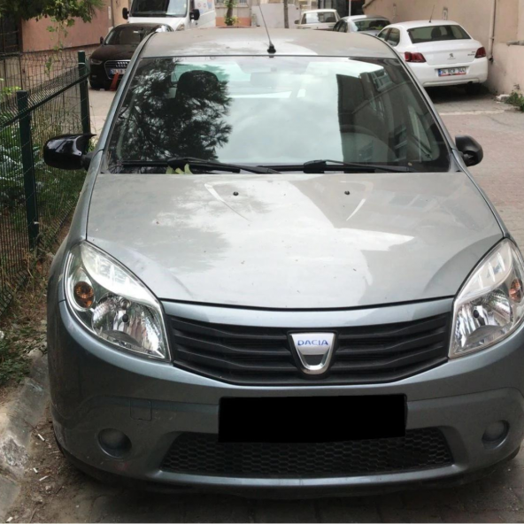 Sts Oto Aksesuar Dacia Sandero 2009-2020 Batman Yarasa Ayna Kapağı Piano Black Abs Plastik