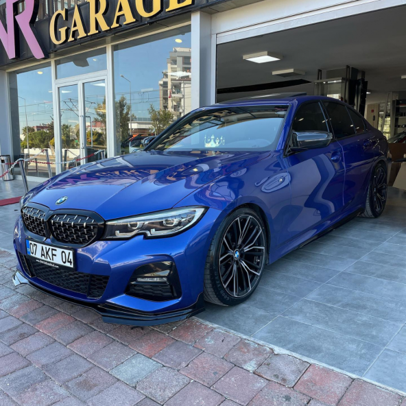 Sts Oto Aksesuar Bmw G20 3 Serisi Batman Yarasa Piano Black Abs Plastik Ayna Kapağı - 6