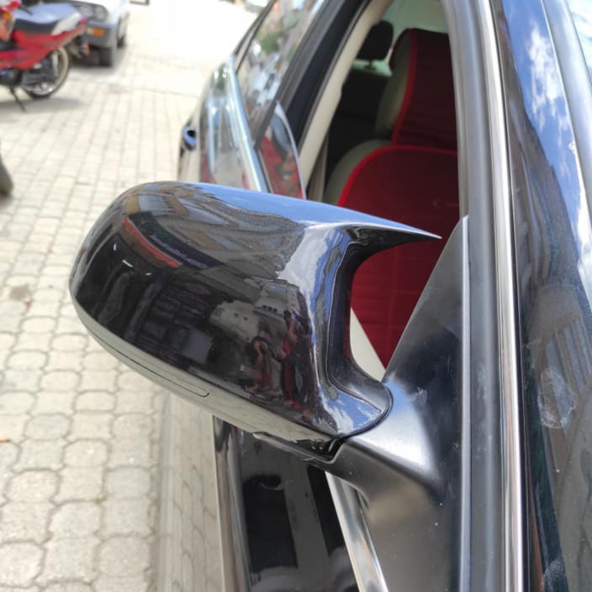 Sts Oto Aksesuar Audi A4 B9 Uyumlu Sinyalli 2016-2021 Batman Yarasa Ayna Kapağı - 2