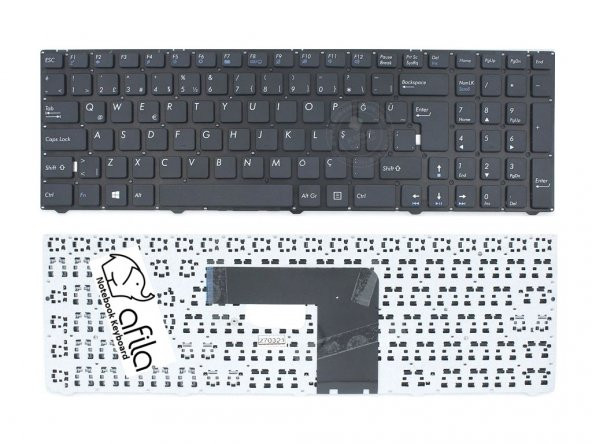 Casper Nirvana 15.6 C500 Notebook Klavye - (Siyah TR) Ver.1