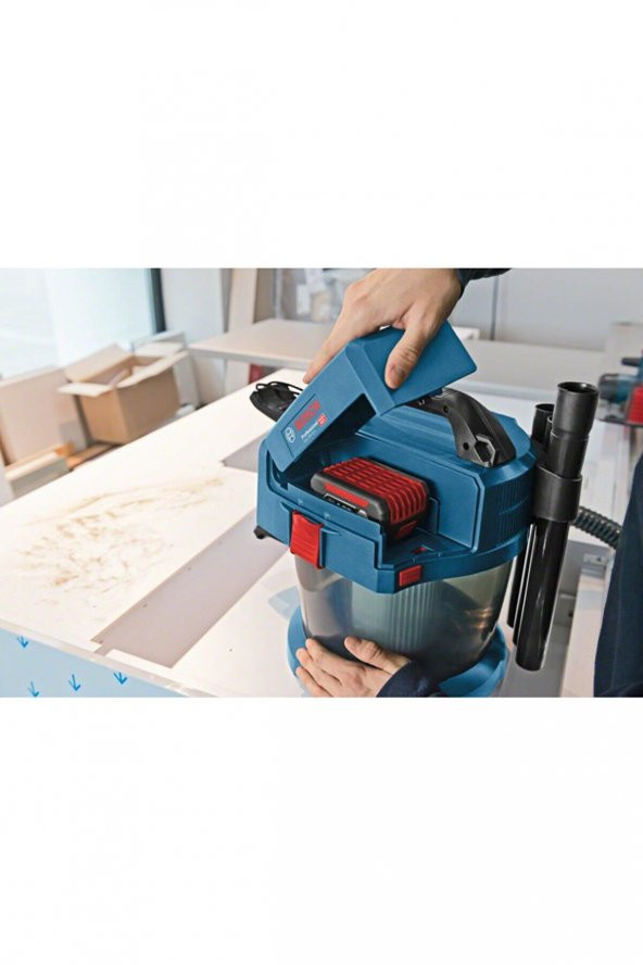 Bosch Gas 18 V-10L Akülü El Süpürgesi (Solo) - 3
