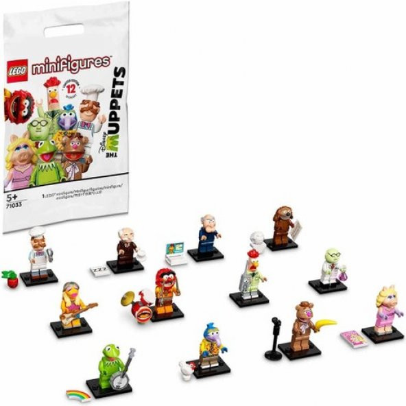 LEGO Minifigures 71033 The Muppets Series: Tam Set - 3