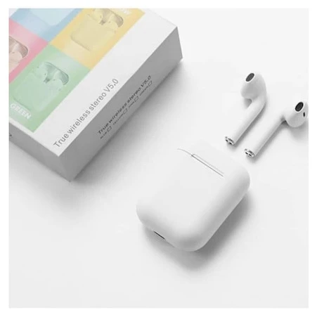 JapanEx inPods 12 TWS Simple Kulak İçi Bluetooth Kablosuz Kulaklık - 6