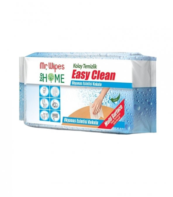 Farmasi Mr. Wipes Easy Clean Okyanus Esintisi Yüzey Temizleme Mendili 40 Yaprak