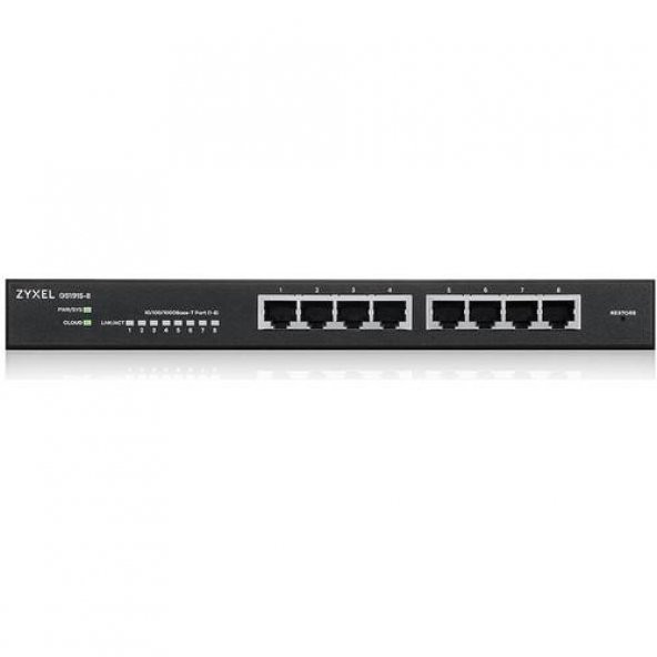ZYXEL GS1915-8EP 8P 100/1000 SMART YÖNETİLEBİLİR POE HYBRID NEBULAFLEX SWITCH - 3