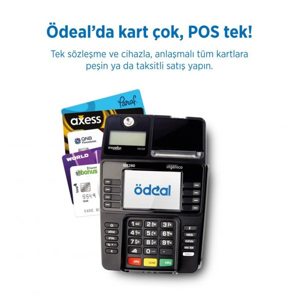 Ingenico IDE280 Masaüstü Yazar Kasa Pos - 5