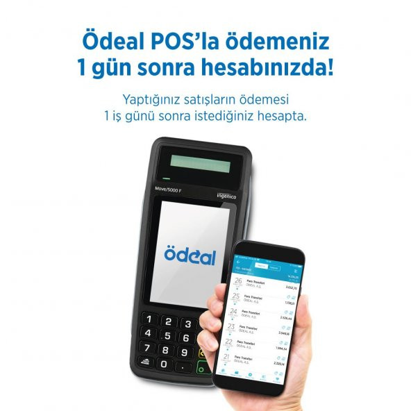 Ingenico Move 5000F Mobil Yazar Kasa Pos (Ödeme Hizmeti İçinde) - 5