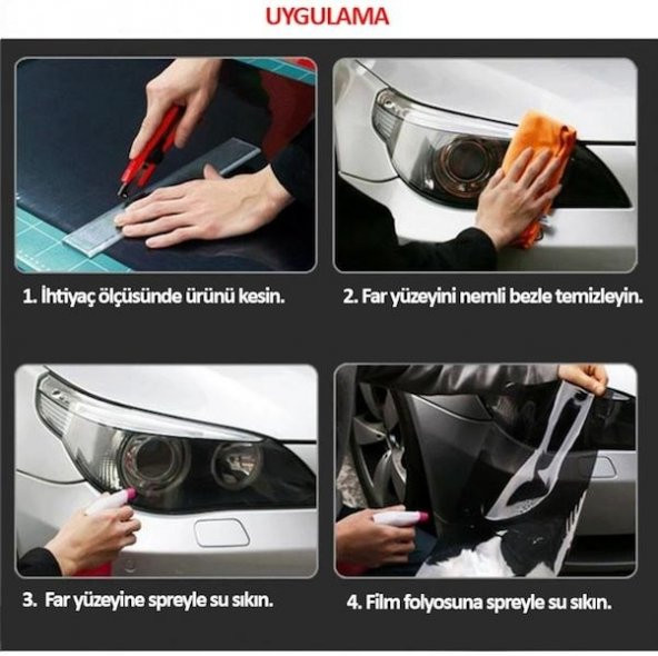 NKT GROUP Far Stop Filmi Folyosu Kaplama Şeffaf Dayanıklı Kaliteli 1 Metre - 3