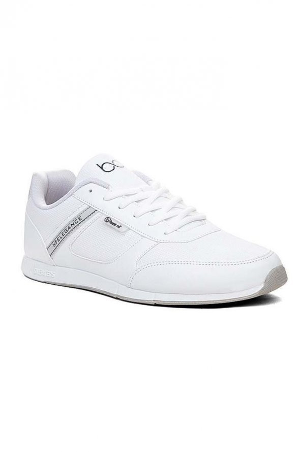 Best Of 156 Deri Trend Sneakers Erkek Ayakkabı Beyaz Gümüş