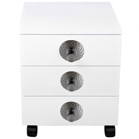 Çekmece Dolap Kapak Kulpu Kulbu 32 mm Füme Metal Kulp - Resim 5