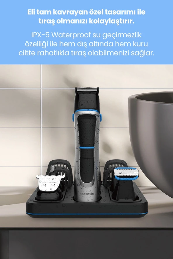 Goldmaster Neon GM-8156 Erkek Bakım Seti - 4