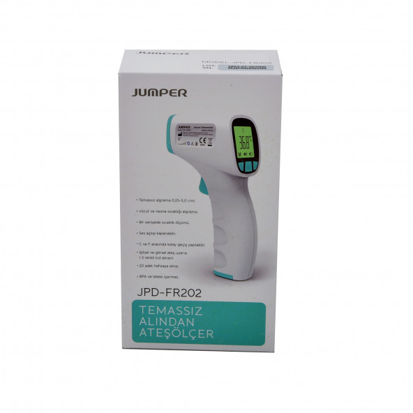 Jumper Temassız Ateş Ölçer Alından Jpd- Fr202 - 4