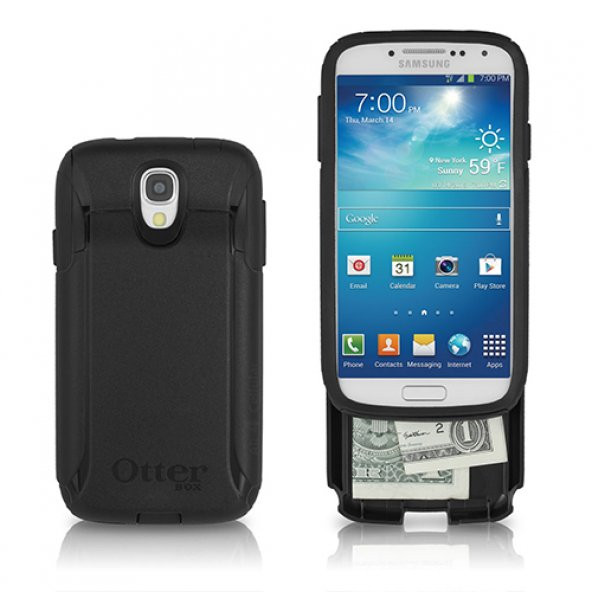 Otterbox Galaxy S4 Commuter Wallet Kılıf  - Siyah