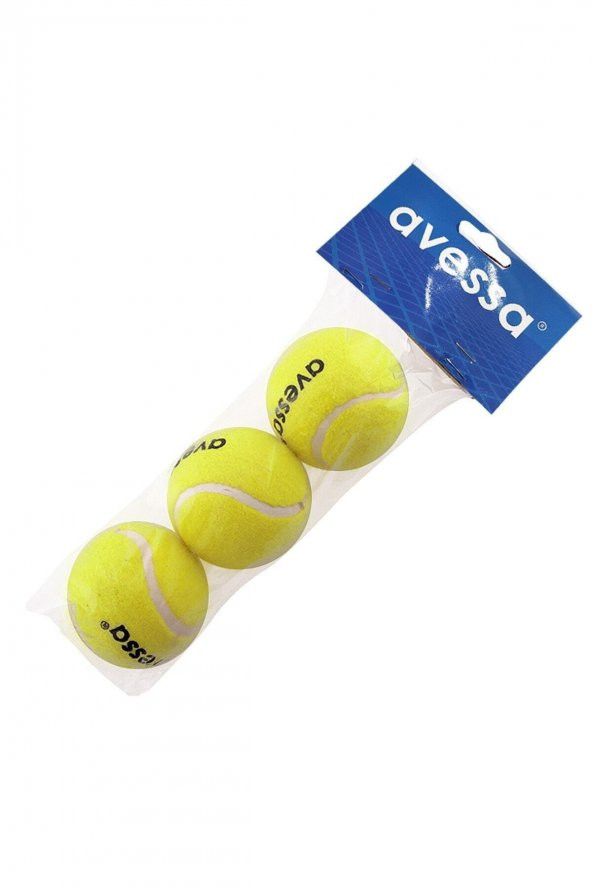 Avessa TT-100 - Sarı 3 lü Tenis Topu - 2