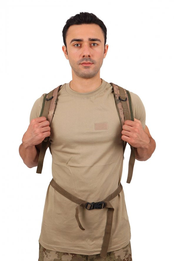 42 Lt Haki Askeri Çanta - Lazer Kesim Taktik Çanta - 8