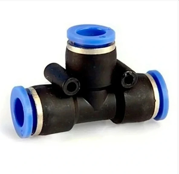 Pnömatik Te Bağlantı 14mm - Resim 3