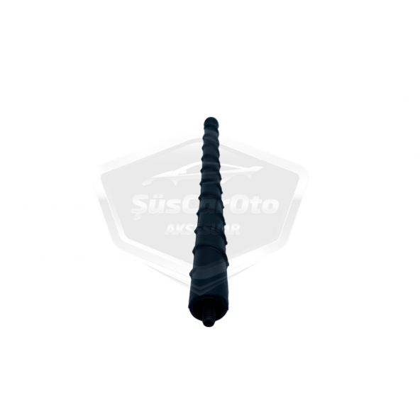 Hyundai Kia Anten Çubuğu Tavan Anteni Kısa Dişli Çubuk Anten 18 cm Siyah - 3