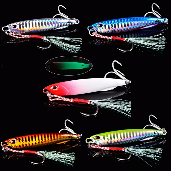 JigYem40gr Lures SahteYem Rapala Levrek Lüfer AilesizokaYemSuniYem s2 - 1