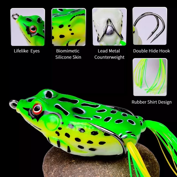 17.5gr.Kurbağa Rapala SahteRapalayem SuniYemYapay BalıkYemi j3 - 2