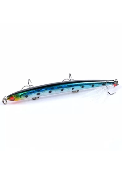 12Gr.SahteYem Lures Rapala,Turna,Levrek,Lüfer,Çinekop,Palamut,Rapala,Sahte Zoka k2 - 5