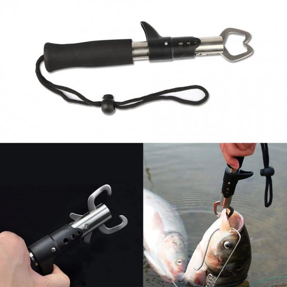 Balık Dudak Tutucu  Balık Tutucu Kanca Balık Kıskacı Balık Kıskaç Pense - Resim 2