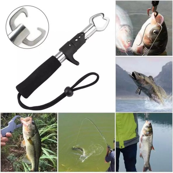 Balık Dudak Tutucu  Balık Tutucu Kanca Balık Kıskacı Balık Kıskaç Pense - Resim 3