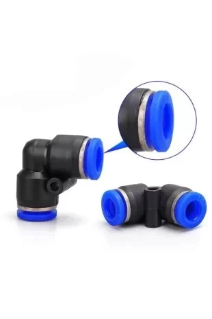 Pnömatik Dirsek Bağlantı 8mm - Resim 6