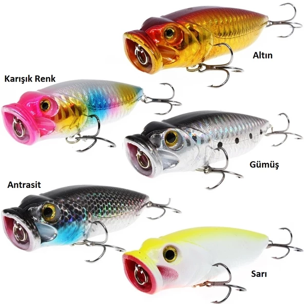 Popper 12gr. Rapala Lures Sahte BalıkYemi SuniYapayYem