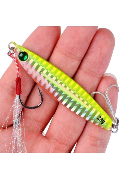 Jig Yem28gr Lures SahteYemRapalaLevrek,LüferAilesi SuniYem - 1