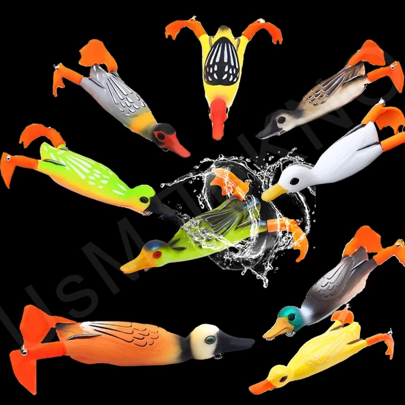 Turna Ördek Rapala Lures,Döner Ayak Levrek  Rapala Lrf Sahte YemSasi Yem