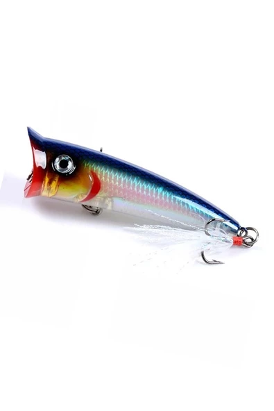 10.5Gr.Popper Rapala LuresSahte Yem Suni YemSu üstü YapayYem - 5